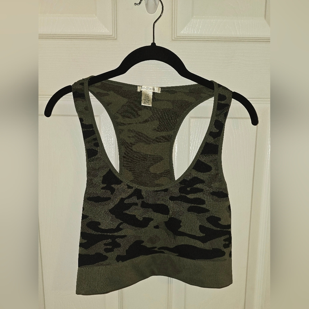 Plus Size Camo Print 2 Piece Racerback Top and Legging Set-Size 2X/3X - Picture 3 of 6